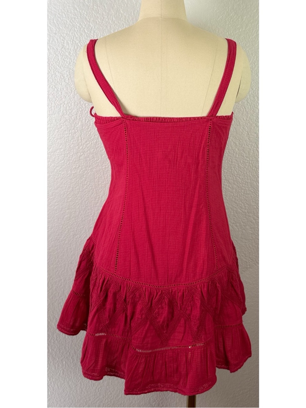 Free People Intimately Break Of Day Mini Bodysuit Boho Festival Small - Picture 11 of 16